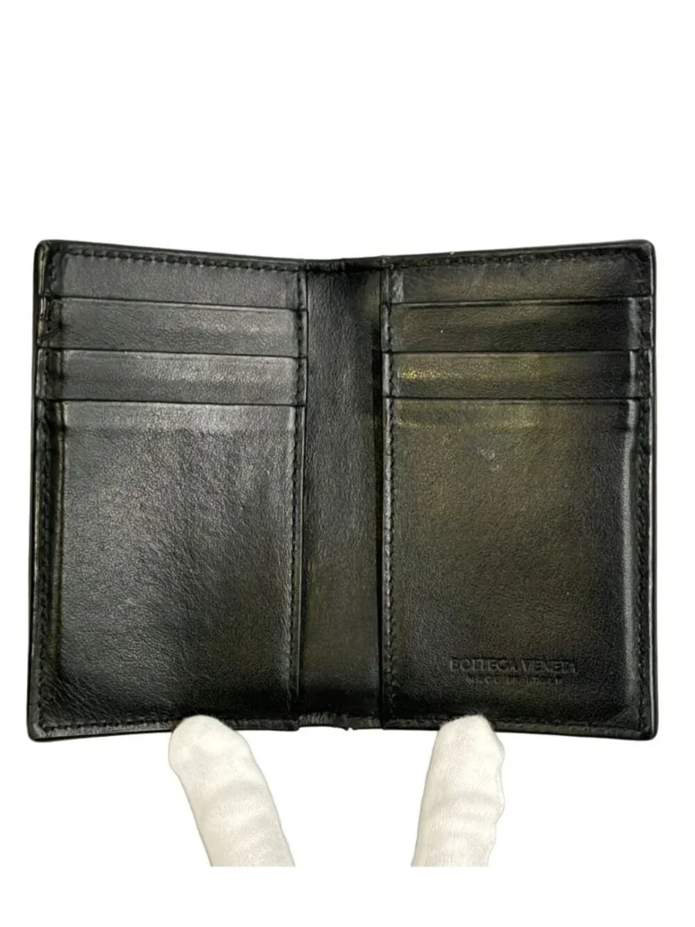 Bottega Veneta Card Case Cassette Maxi Intrecciato